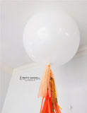 Bachelorette 3' balloons with tassel tails
