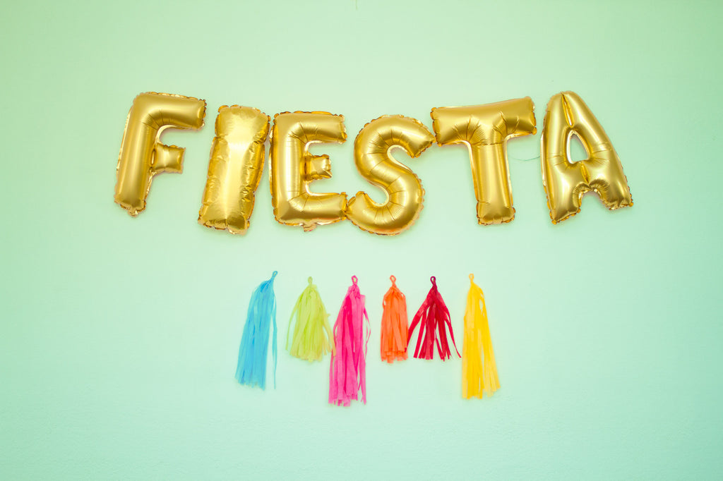 Mexican party balloons, Balloons FIESTA
